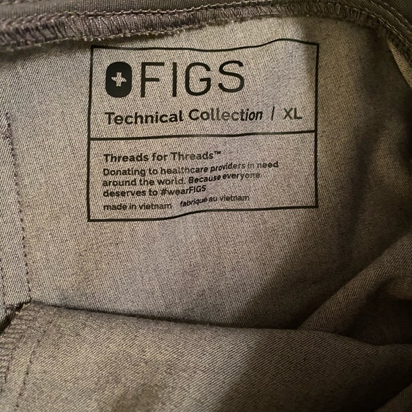 Figs Technical Collection Zamora Jogger Scrubs Drawstring Pockets Medical - Picture 12 of 13